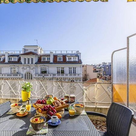Fleurs 22 - City Center - Modern W Terrace Nizza Exterior foto